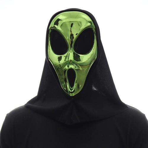 Maschera alien roswell verde - maschera,