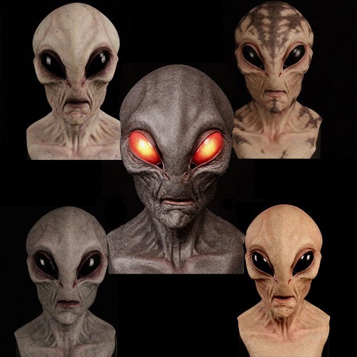 Halloween alien mask - halloween,