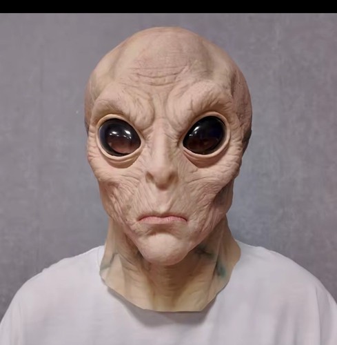 Maschera alieno realistica - alieno,