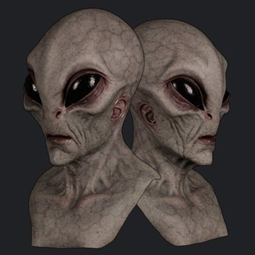 Maschera aliena lattice - , testa