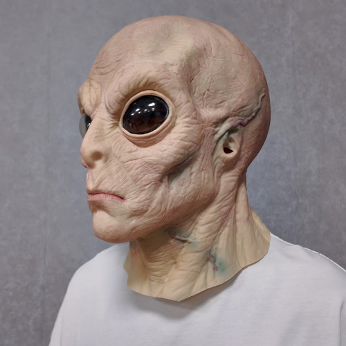 Maschera aliena realistica - , in