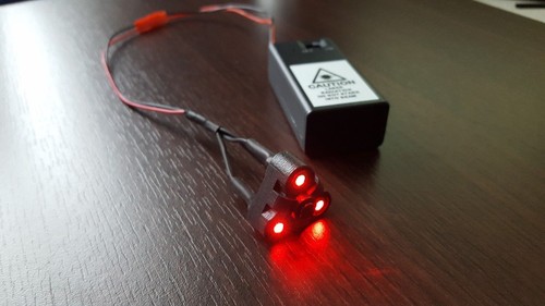 Tri laser for predator - predator, bio